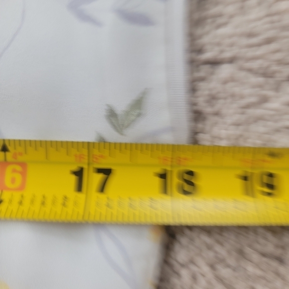 Ted Baker Women's Sonjja Papyrus Printed Woven Front T-Shirt 1 - Picture 9 of 11